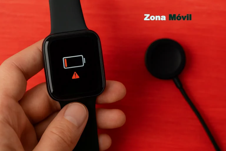 ¿Qué hacer si tu smartwatch no carga?
