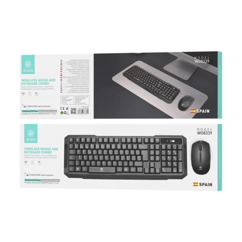 Combo Teclado y Ratón Inalámbrico IKREA WG8339