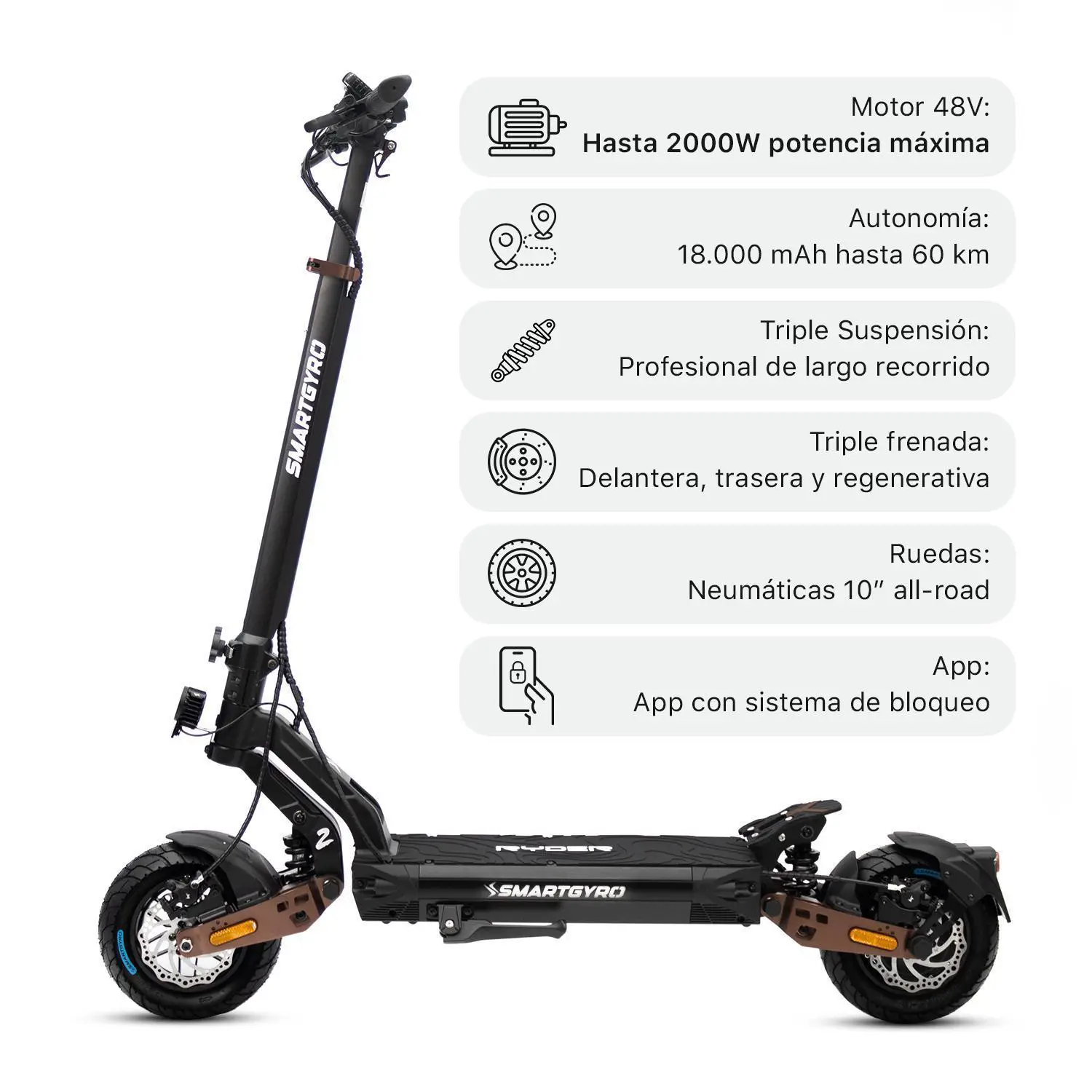 SmartGyro Ryder 2 - Imagen 3