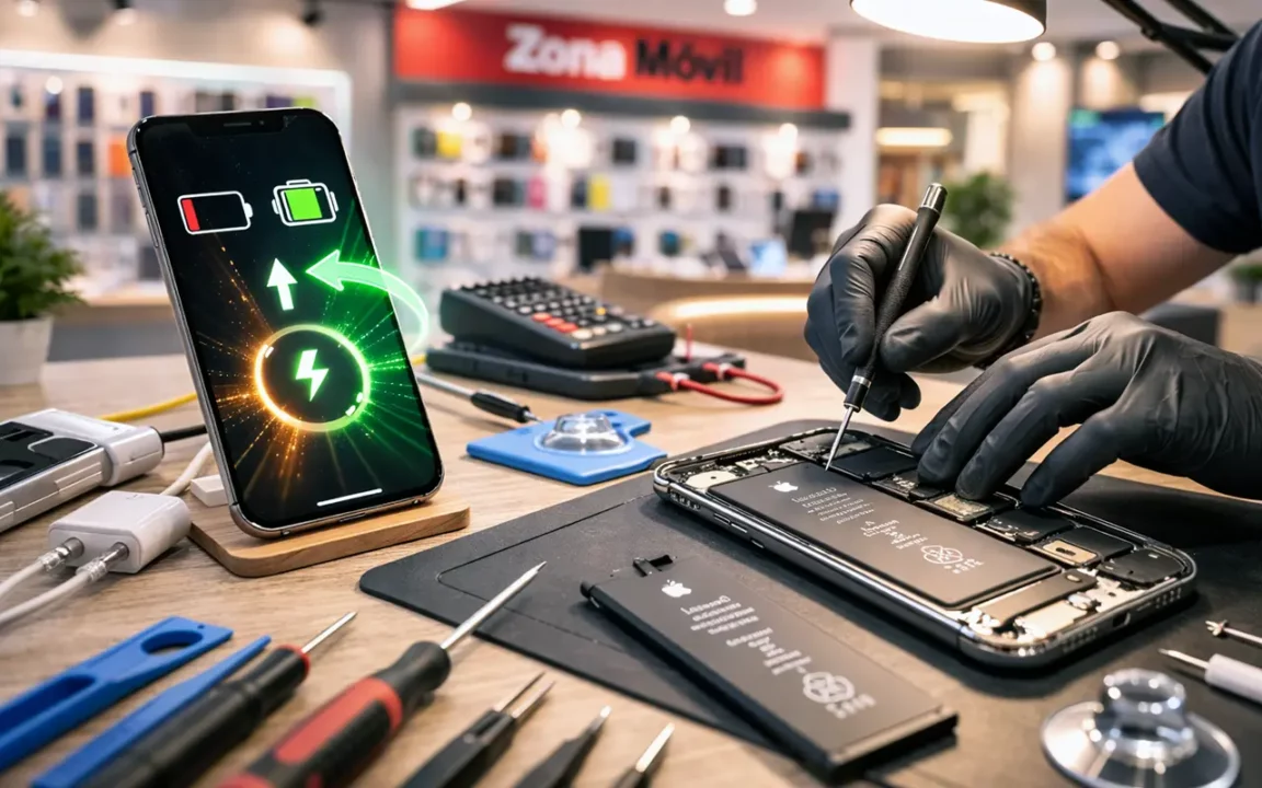 Cambio batería IPhone Lugo