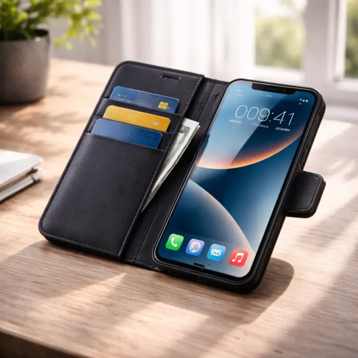 Funda para móvil, tipo libro