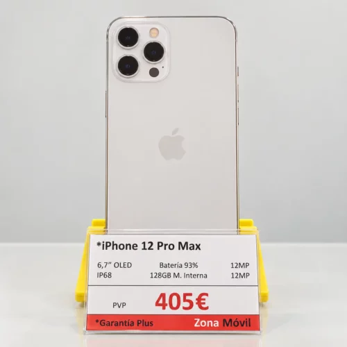 iPhone 12 Pro Max 128 GB Plata