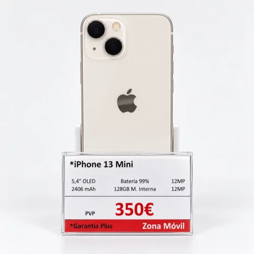 iPhone 13 Mini Blanco Estrella 128 GB