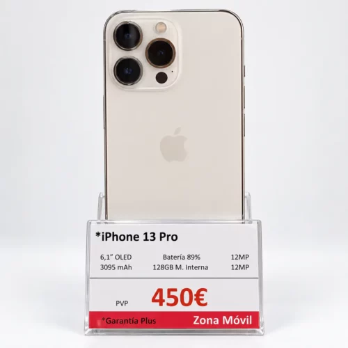 iPhone 13 Pro 128 GB Plata
