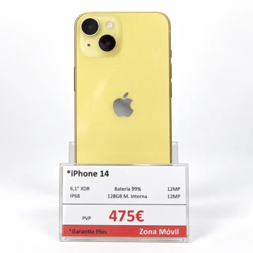 iPhone 14 128 GB Amarillo