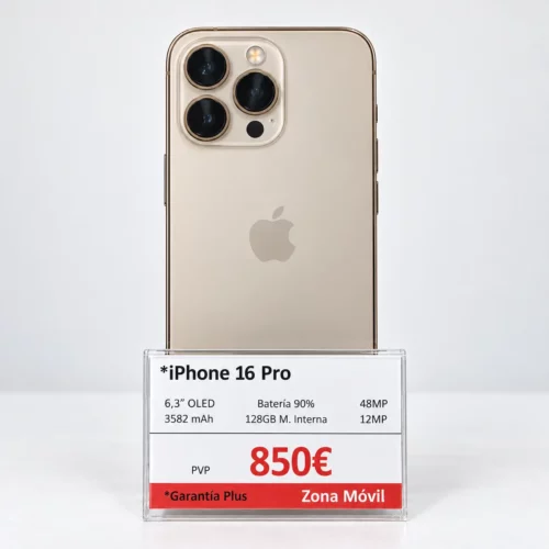 iPhone 16 Pro 128 GB Titanio Desierto