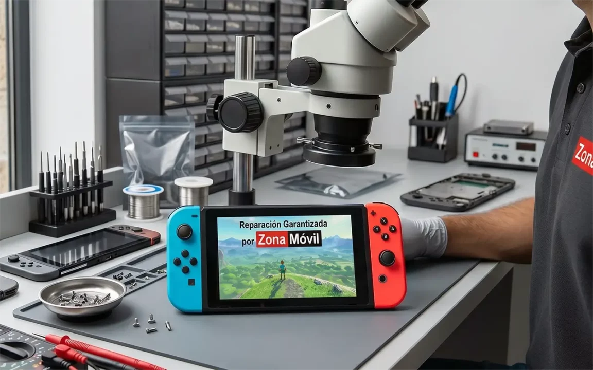 Pantalla azul Nintendo Switch solucionado