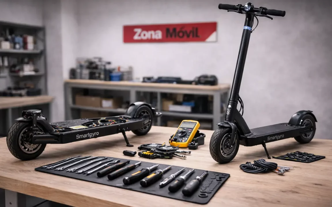 Reparación patinetes Smartgyro