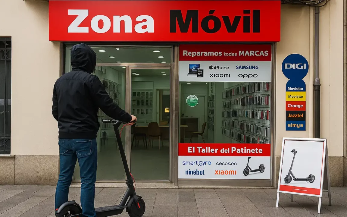 Taller patinetes en Lugo